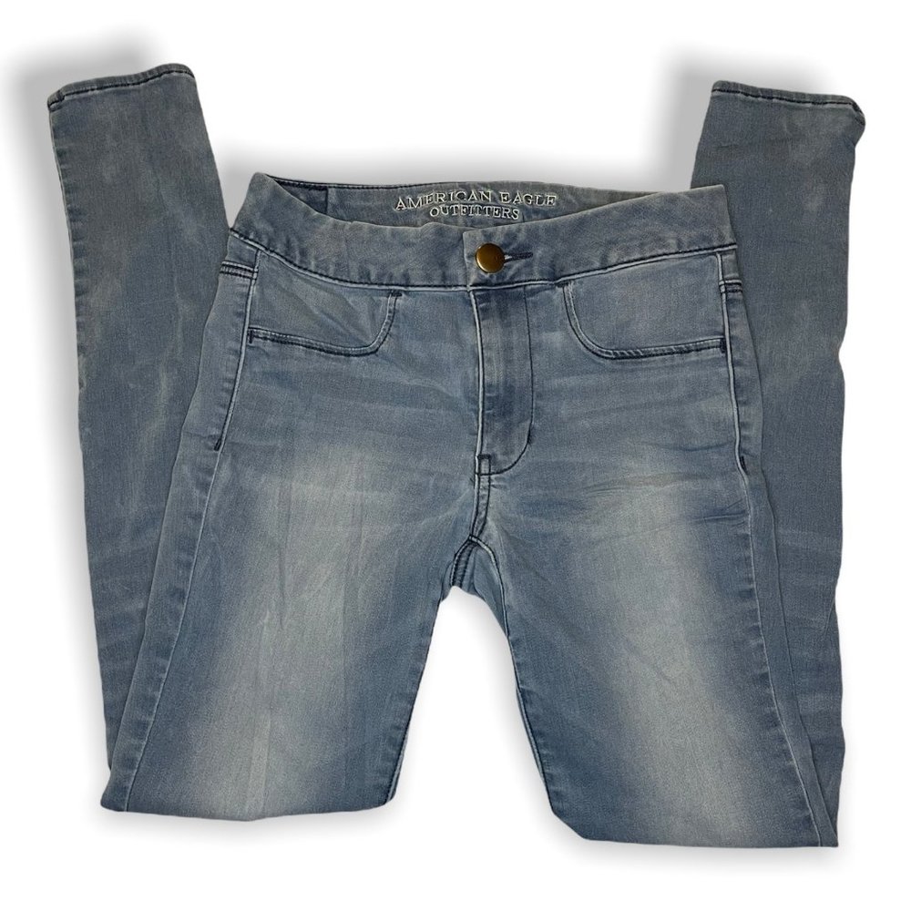 AMERICAN EAGLE Extreme Legging size 2 Light wash, Super Super Stretch